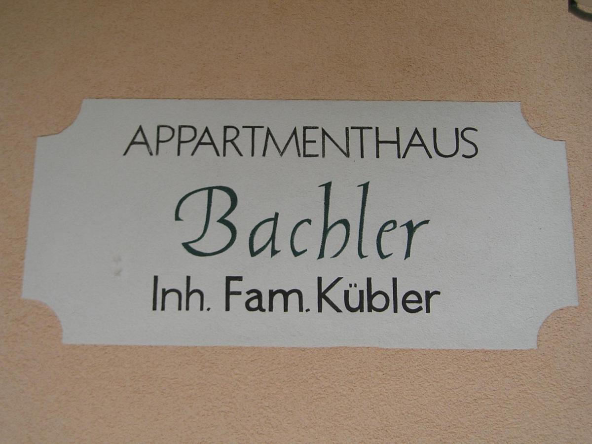 Appartmenthaus Bachler Esterno foto